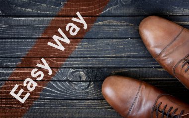 Kolay bir şekilde mesaj ve iş ayakkabıları