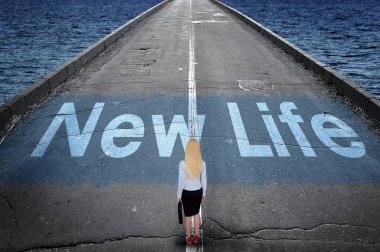 Yeni hayat ileti yolu üzerinde