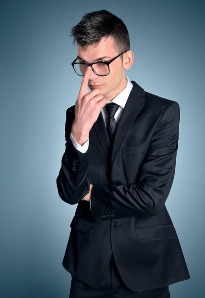 Business man thinking — Stock Photo, Image