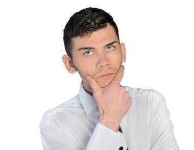 iş adamı, düşünüyor