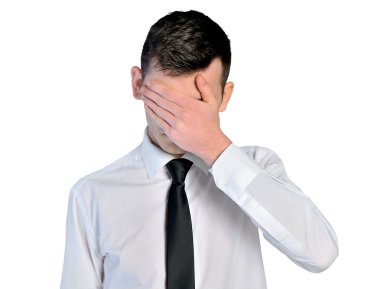 hüzünlü iş adamı