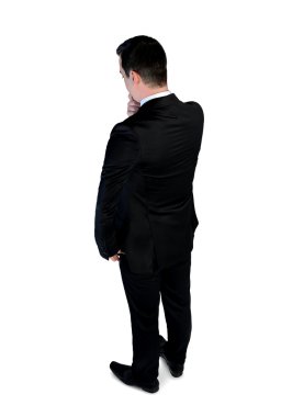 İş adamı düşünüyorum çözüm