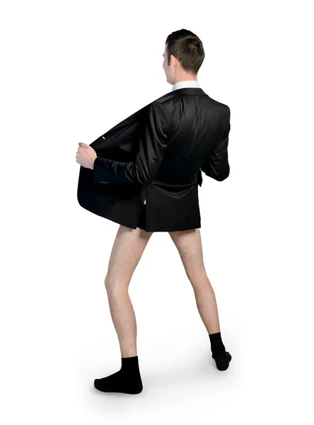 Business man no pants — Stock Photo, Image