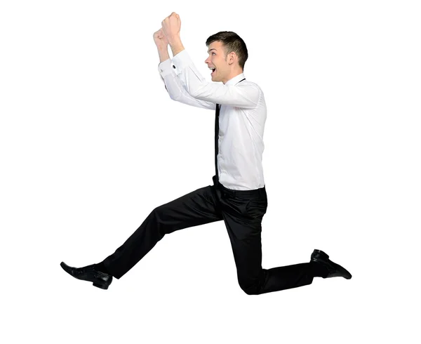 Business man jump — Stock Photo, Image