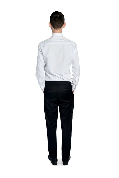 Business man standing back — Stock Photo, Image
