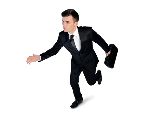 Business man running — Stock Photo, Image