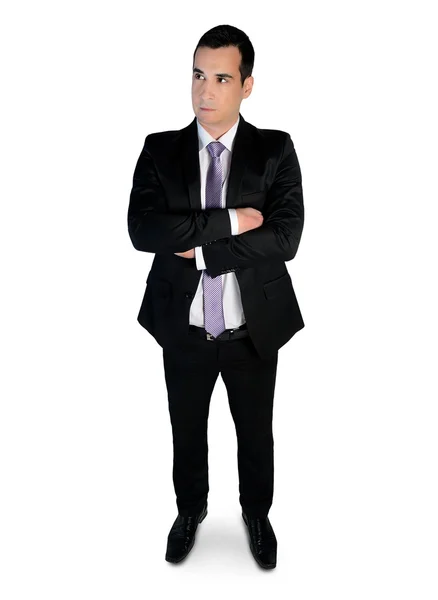 Business man thinking solution — Stock Photo, Image