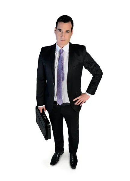 Business man looking camera — Stock Photo, Image