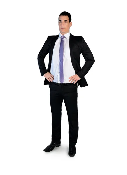 Business man uitziende camera — Stockfoto