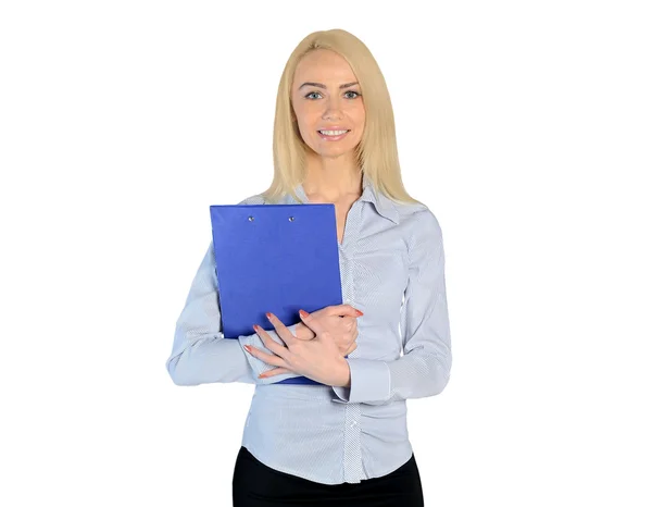 Mujer de negocios feliz — Foto de Stock