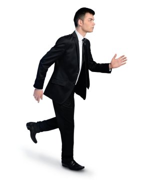 iş adamı kaçarken