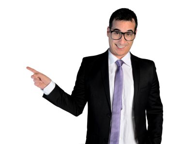 yukarı dönük iş adamı