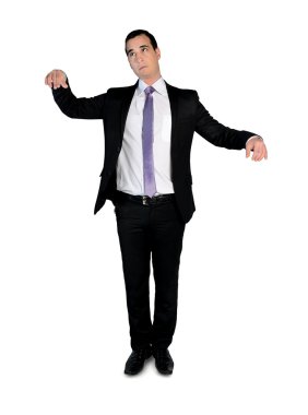 Business man doll concept