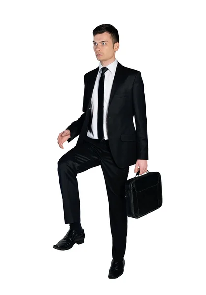 Business man step up — Stock Photo, Image