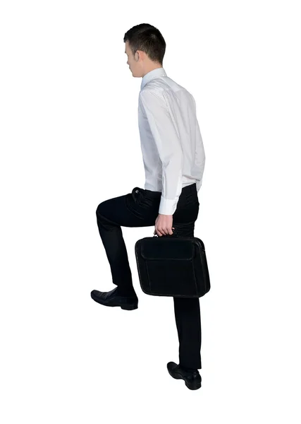 Business man step up — Stock Photo, Image