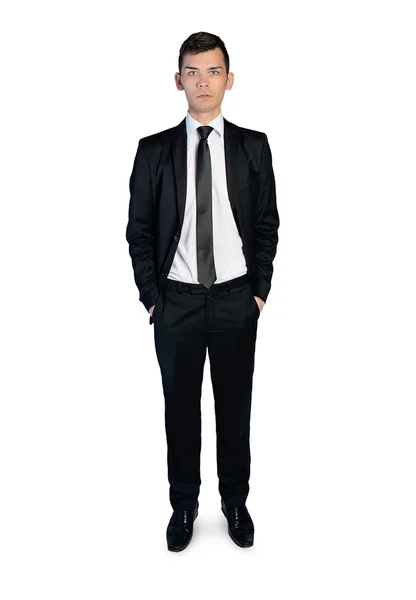 Business man looking camera — Stock Photo, Image