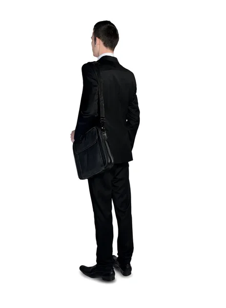 Business man looking back — Stock Photo, Image