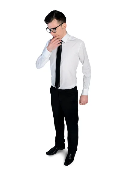 Business man thinking solution — Stock Photo, Image