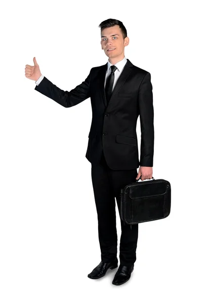 Business man ok sign — Stock Photo, Image