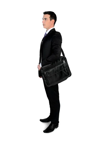 Business man looking up — Stock Photo, Image