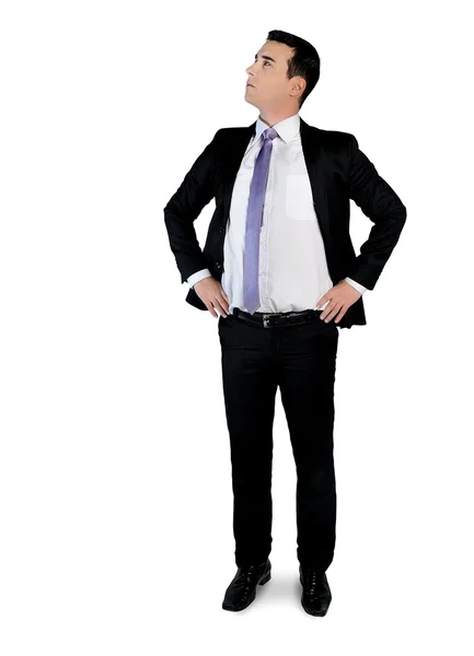 Business man thinking solution — Stock Photo, Image