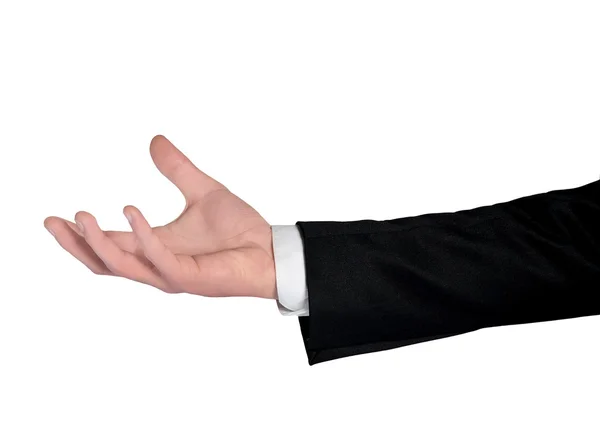 Business man  hand hold something — Stock fotografie
