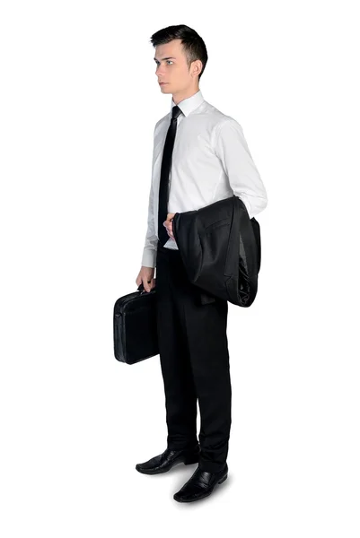 Business man looking side — Stock Photo, Image