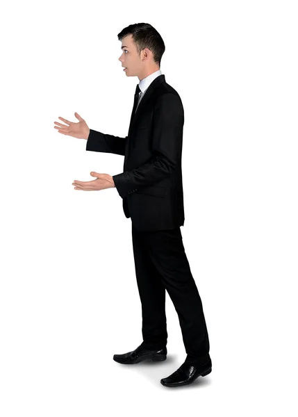 Business man angry discussion — Stock Photo, Image