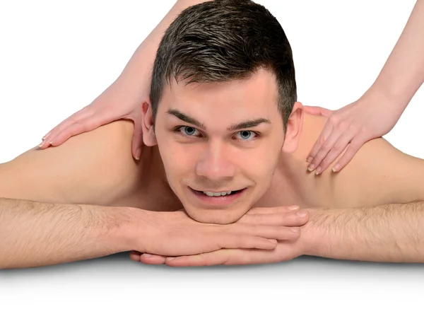 Man at massage — Stock Photo, Image