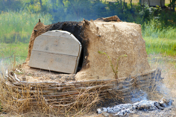 Старая печь
