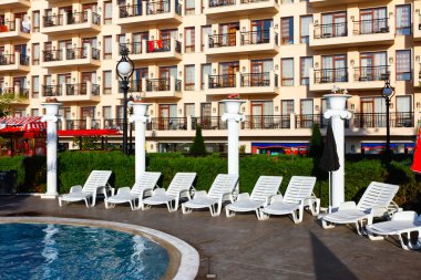 Otel cephe balkonlar Golden Beach, Bulgary