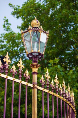 Viyana Kongre Merkezi altın çit ve mimari detay