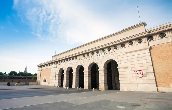 Auseres Burgtor Gate em Viena — Fotografia de Stock