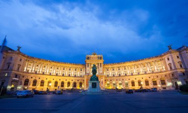 Geceleri, Viyana Hofburg İmparatorluk Sarayı