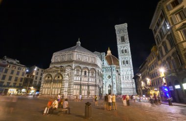 Katedral santa maria del fiore Floransa geceleri