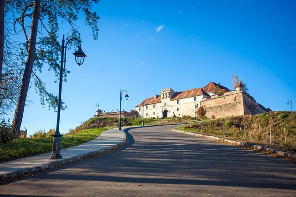 Stará pevnost "Cetatuia", Brašov, Rumunsko — Stock fotografie