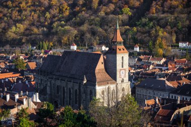 Brasov siyah kilise katedral 