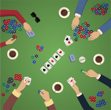 Ev oyunu, kumar, dostu turnuva, üçlü, bir tür, düz, poker oyunu