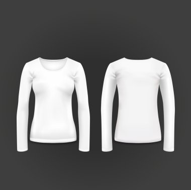 vektör t-shirt, polo tişört ve eşofman üstünü tasarım şablonu.