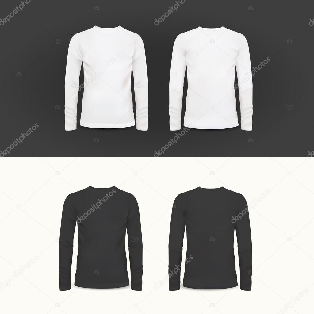 Vector t-shirt, polo shirt and sweatshirt design template.