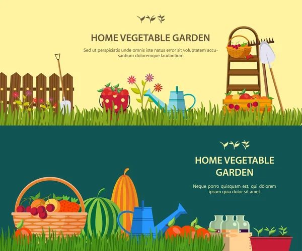 Vector garden work.
