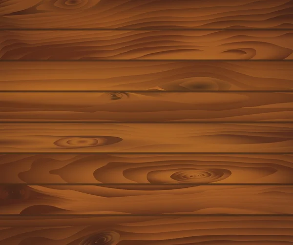 Wooden texture of dark brown boards. For natural background design. For interior or construction design usage — 스톡 벡터