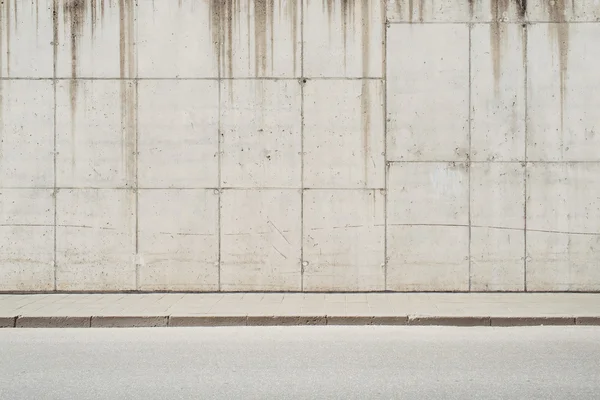 Mur et plancher en béton — Photo