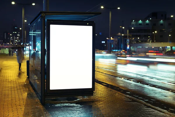 Πόλη billboard διαφήμιση — Φωτογραφία Αρχείου