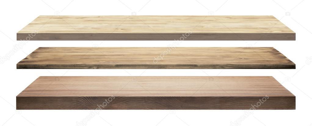 Estantes de madera aislados: fotografía de stock © tuja66 #115482162
