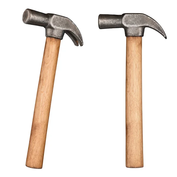 Old rustic claw hammer — Stock Photo, Image