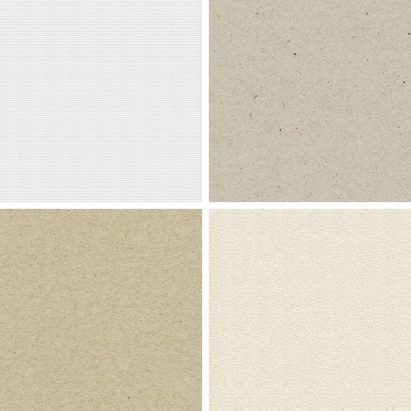 Seamless paper textures — Stock Photo, Image