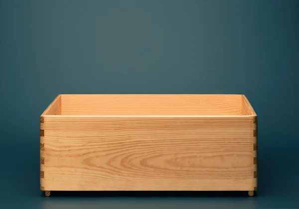 Empty wooden box — Stock Photo, Image