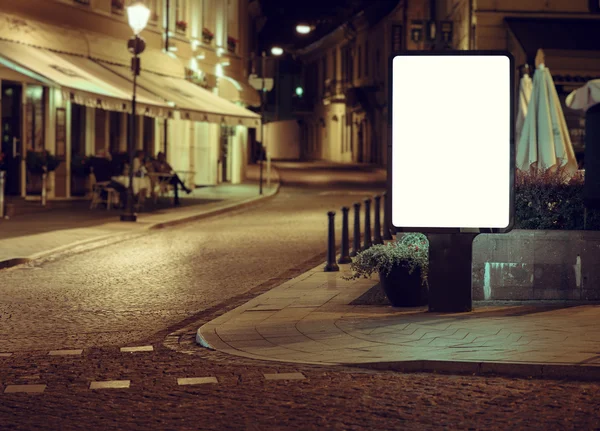 도시 광고 빌보드 — 스톡 사진