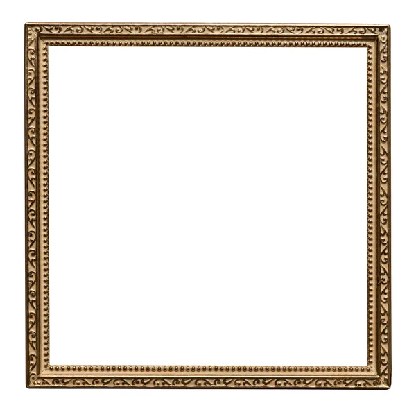 Vintage leeftijd messing frame — Stockfoto